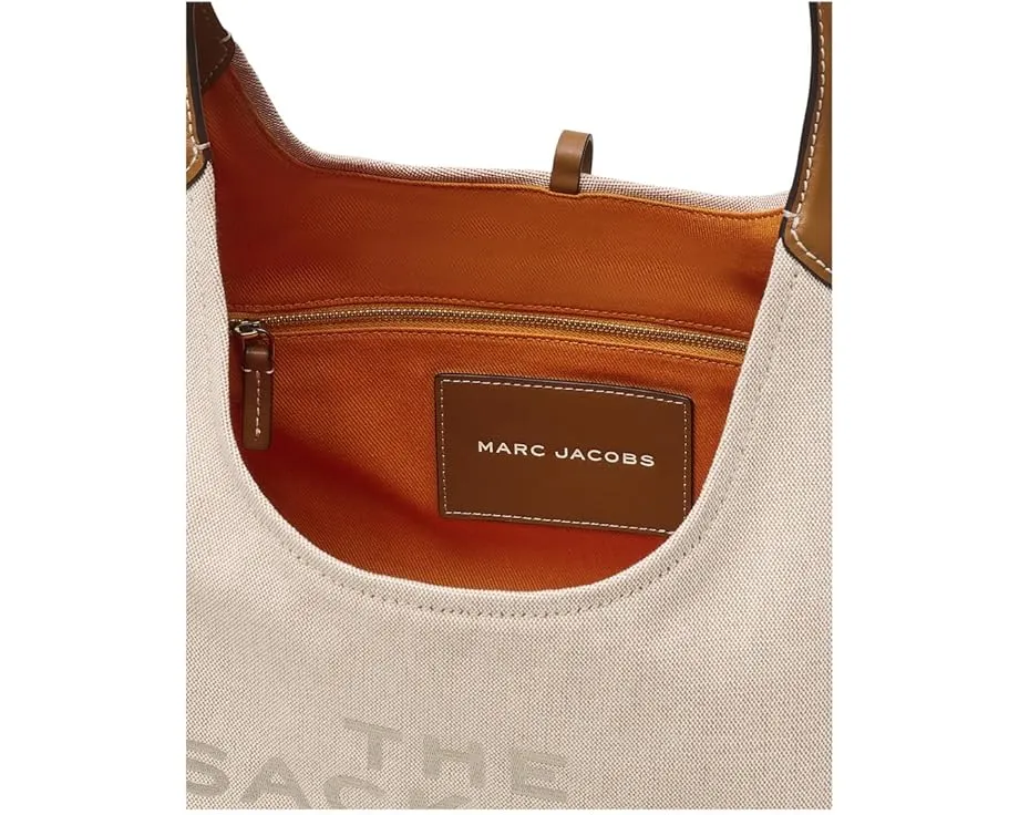 Сумка через плечо Marc Jacobs из холста и кожи с поясным ремнём