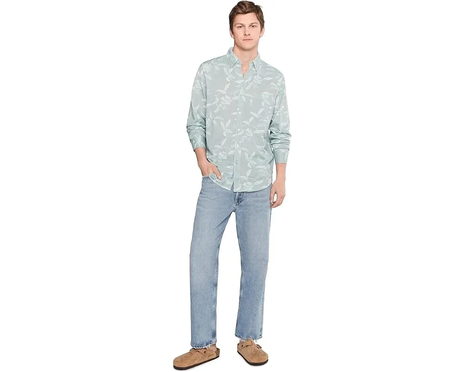 Длинная рубашка Tommy Bahama San Lucio Gardenia с воротником и манжетами на пуговицах