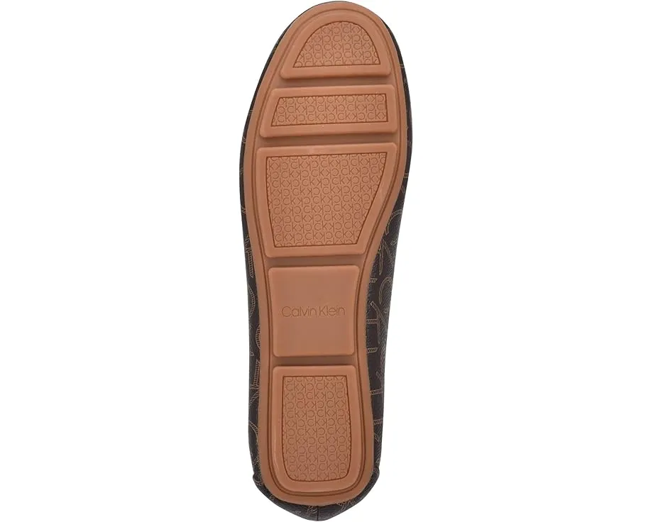 Loafers Calvin Klein Linca с бантом из искусственной кожи на резиновой подошве