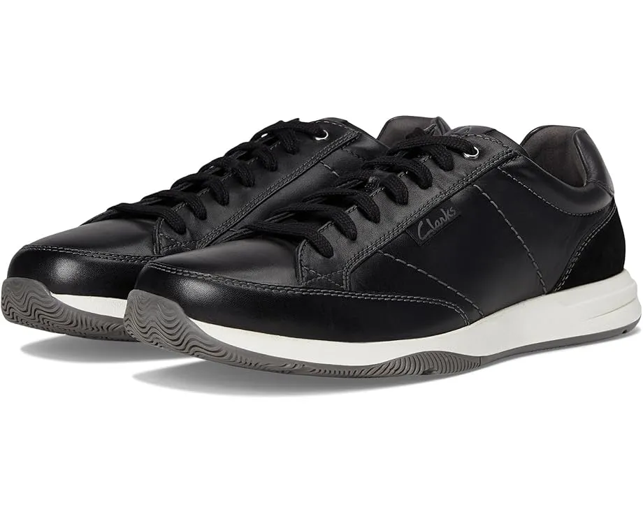 Кроссовки Clarks Townview Lace из премиальной кожи с противоскользящей подошвой