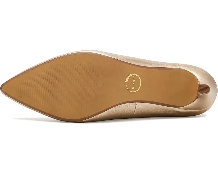 Туфли Journee Collection Scylee на шпильке с острым носком и слип-он дизайном