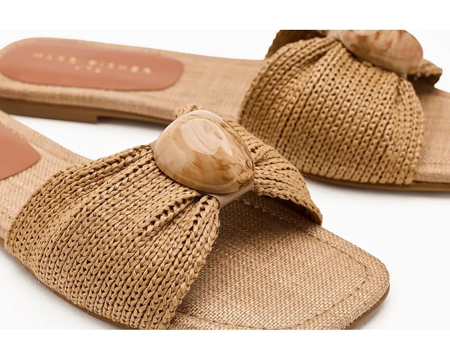 Сандалии Nalena Casual Sandals с квадратным носком и плетеным декором от Marc Fisher LTD
