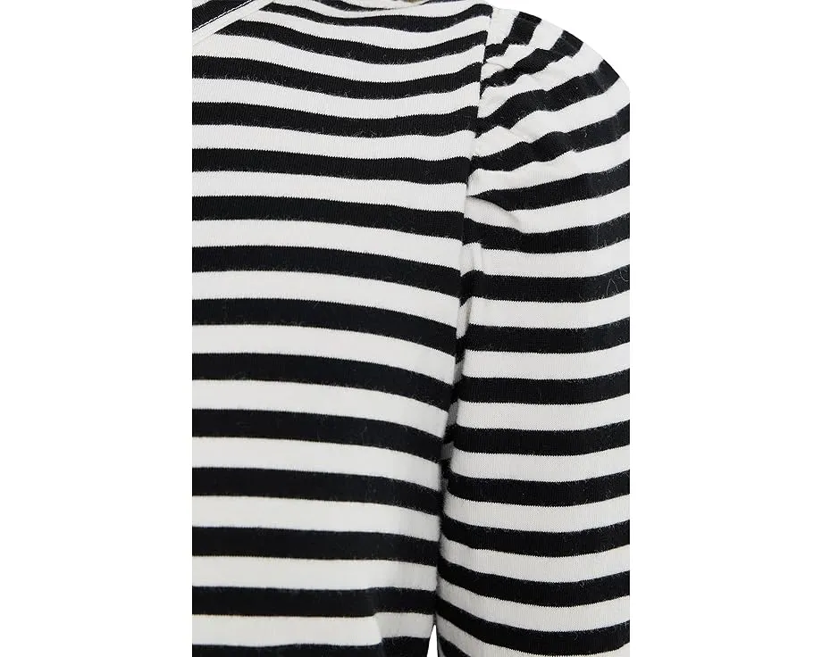 Футболка Madewell Easy Puff Sleeve с длинными рукавами и полосками