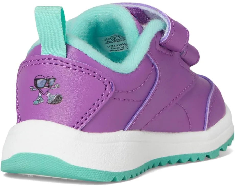 Кроссовки Reebok Weebok Clasp Low 2 для малышей с застежками на липучках