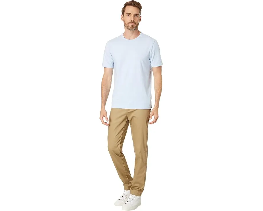 Футболка Vince с коротким рукавом и полосками в технике garment dye