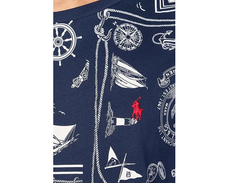 Классическая футболка с банданой из джерси Polo Ralph Lauren