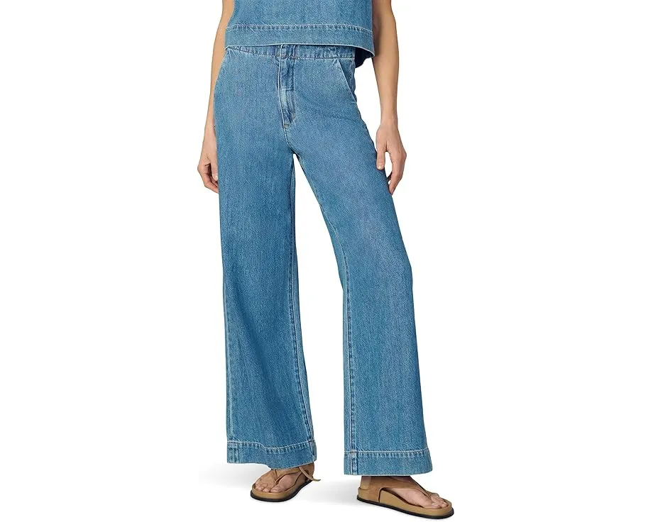 Joe's Jeans Брюки The Clean Denim с высокой посадкой и широкими штанинами