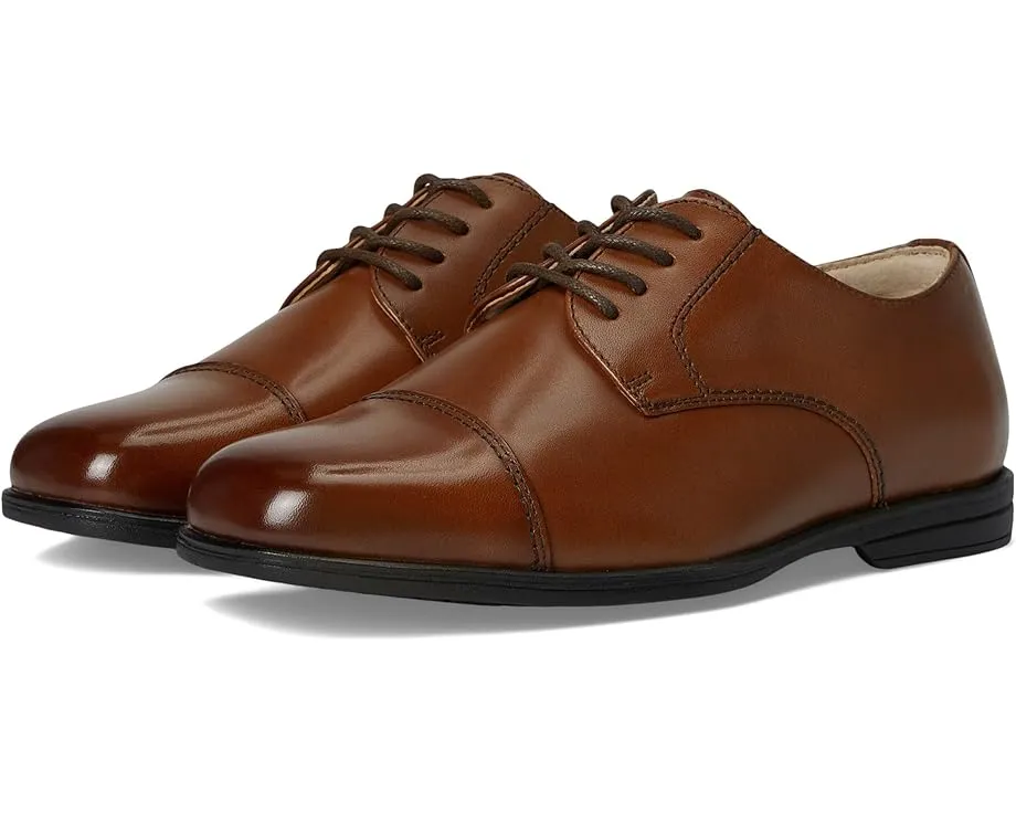 Детские оксфорды Reveal Cap Toe с велосипедным носком от Florsheim Kids