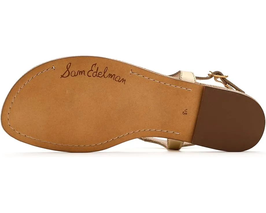 Сандалии Sam Edelman Canna с украшением на щиколотке и круглым носком