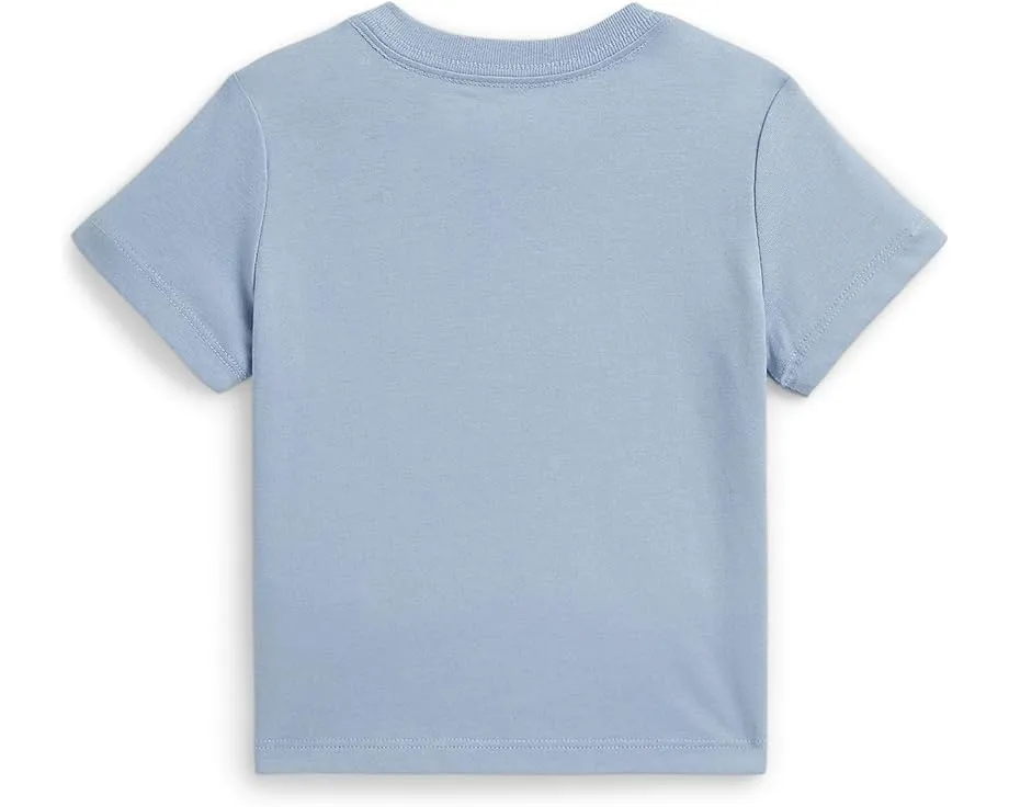 Футболка Big Pony из хлопкового джерси для младенцев Polo Ralph Lauren Kids