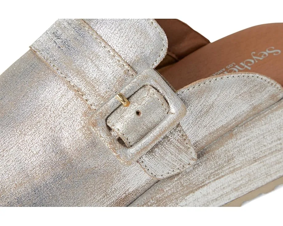 Seychelles Мюли Come Together II с платформой и замшевым кантом