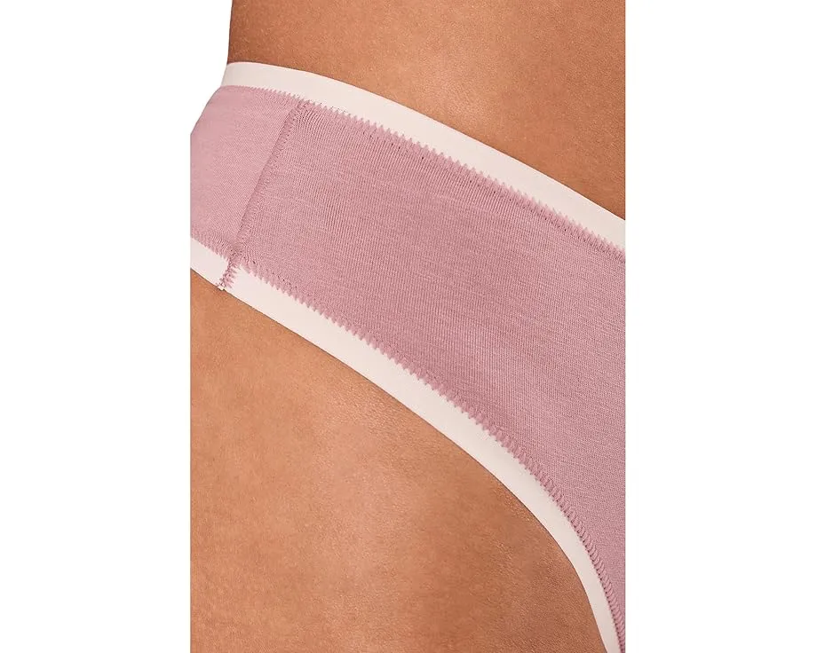 Трусики-стринги Bliss Bare Cotton 3 шт из дышащего хлопка пима
