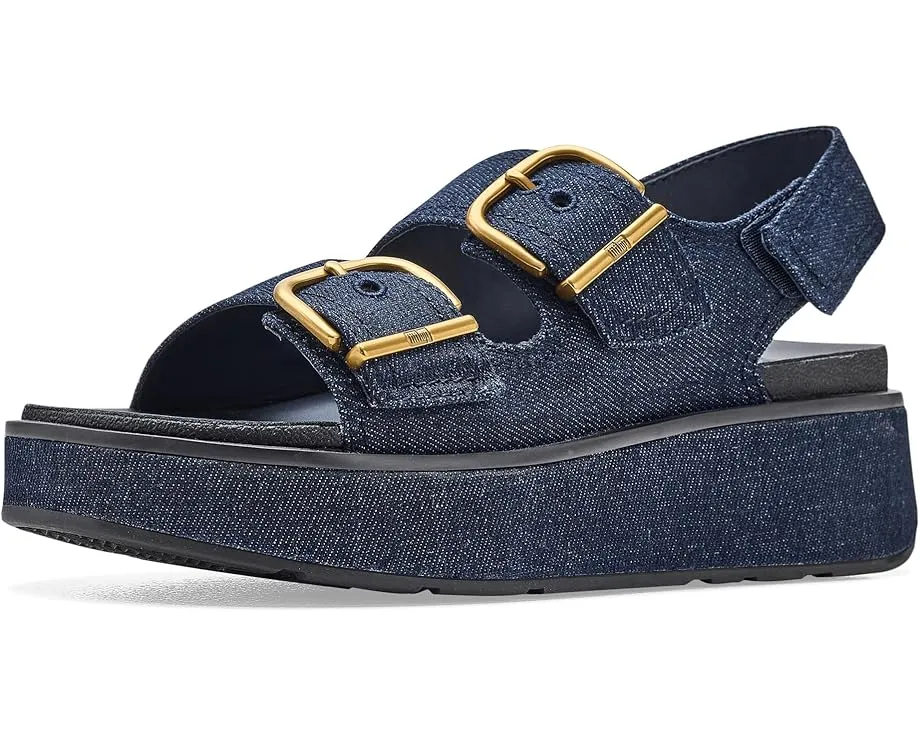 Сандалии FitFlop Gen FF Max Buckle с задним ремешком из денима