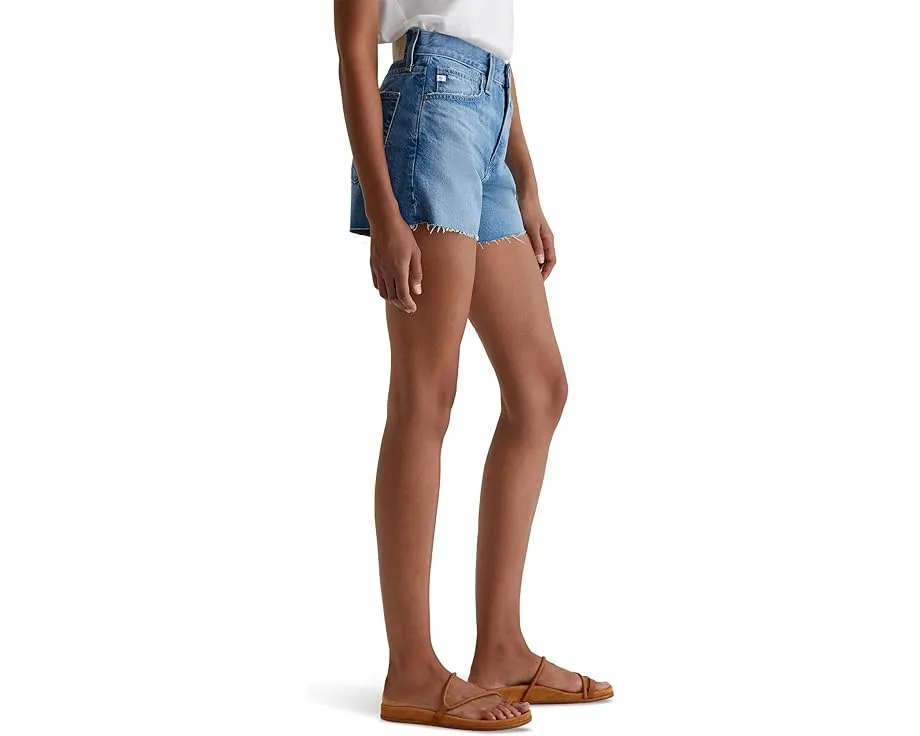 Шорты AG Jeans Halle с высокой посадкой и расслабленным кроем