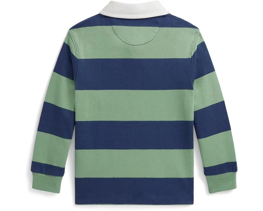 Рубашка поло Polo Ralph Lauren The Iconic Rugby Shirt для младенцев