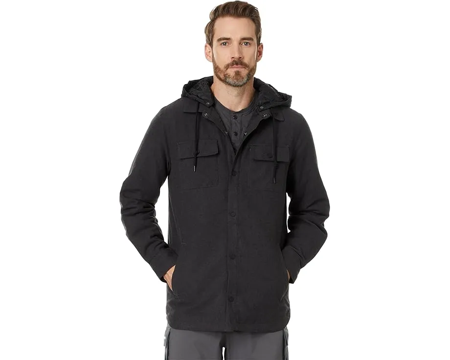 Утепленная фланелевая рубашка Volcom Insulated Riding Flannel с капюшоном