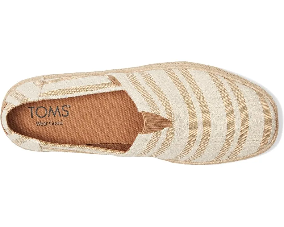 Слипоны TOMS Alpargata Rope 2.0 с оплеткой по подошве