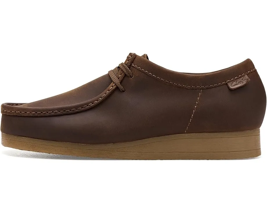 Обувь Clarks Wallaston Low из кожи с мокасиновым носком и подошвой крепового типа