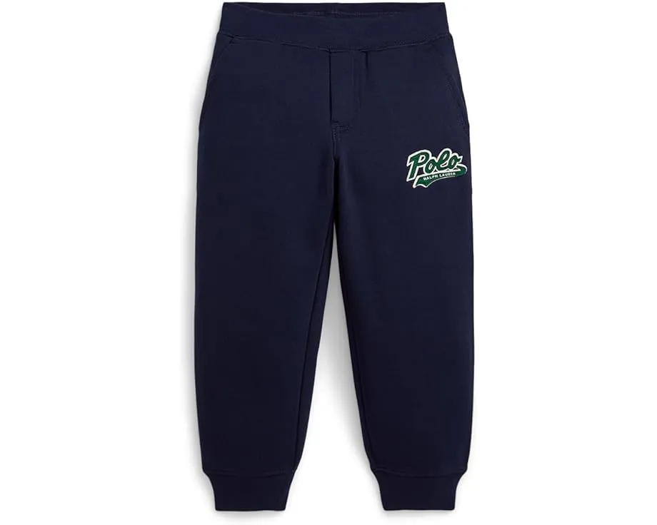 Джоггеры Polo Ralph Lauren Logo Fleece для малышей и детей с принтом