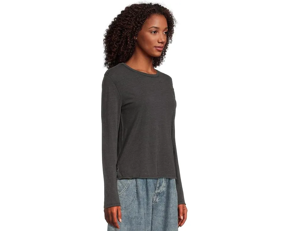 Free People Футболка We The Free Nova с длинными рукавами из органического хлопка