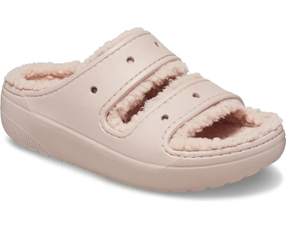 Сандалии Crocs Classic Cozzzy с мягкой подкладкой и высокой подошвой