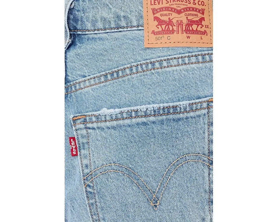 Джинсы Levi's 501 Curve для женщин с прямым кроем и высокой посадкой