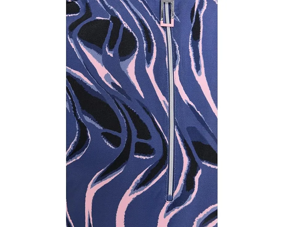 Поло Jamie Sadock с принтом Whirlwind из дышащей ткани