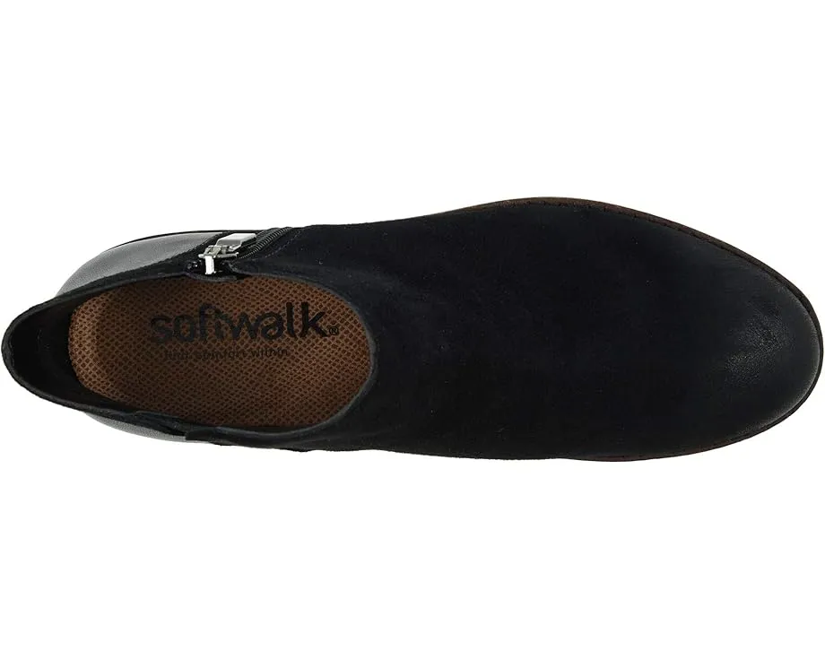 Ботинки SoftWalk Wesley на молнии с замшевой вставкой и противоскользящей подошвой