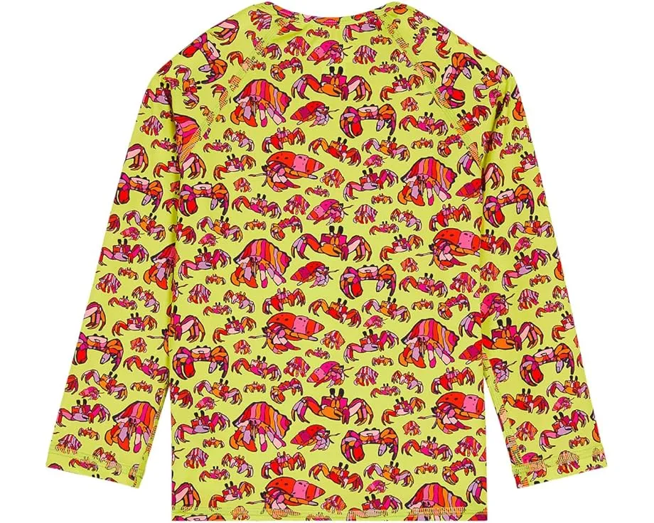 Футболка для плавания Vilebrequin Swim Jersey Stretch Hermit Crabs с защитой от UV