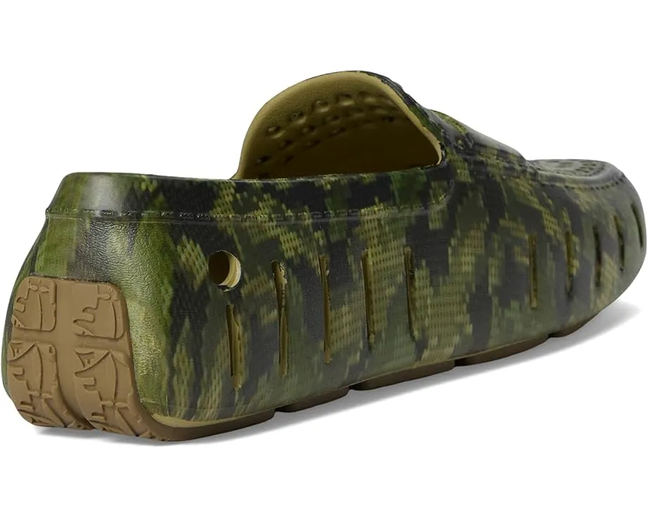 Мокасины Floafers Country Club Driver Print с массажной стелькой и водоотталкивающими свойствами