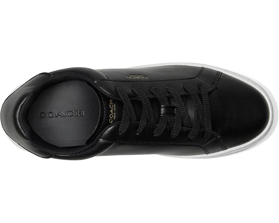 Кожаные кроссовки High Line Sneaker от COACH для повседневного образа