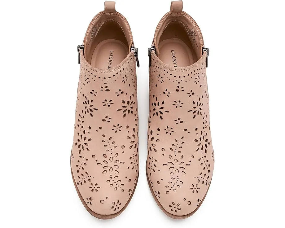 Ботинки Lucky Brand Basel с массивным каблуком и двойной молнией