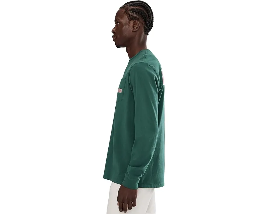 Vineyard Vines футболка с длинным рукавом и классическим логотипом кита