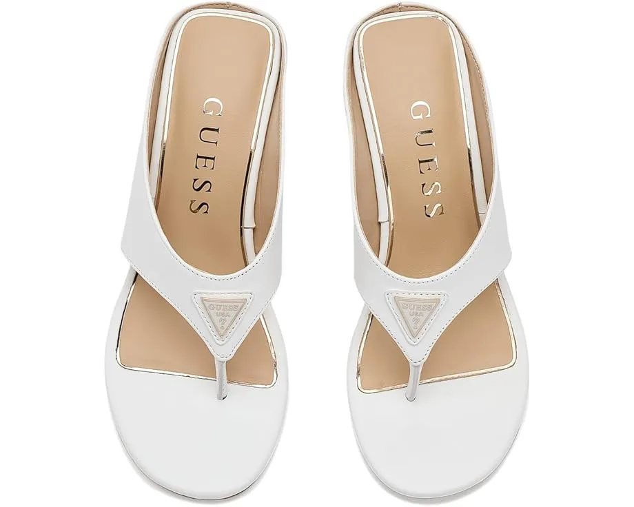 Босоножки Marchon от GUESS на платформе-танкетке