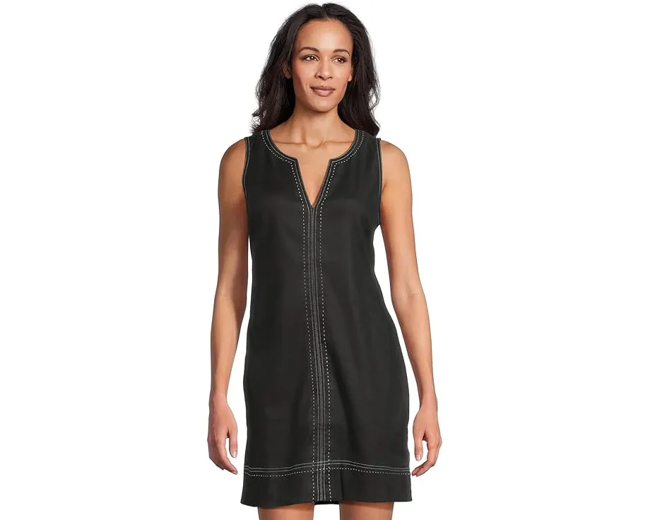 Платье Tommy Bahama Palm-A-Dora с разрезом на горловине и карманами