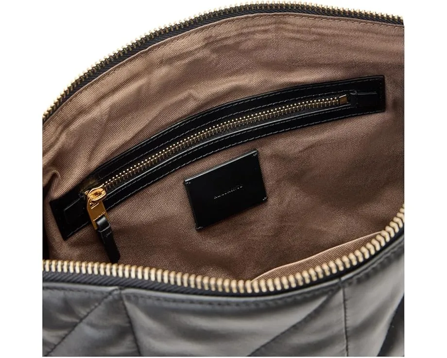 Сумка через плечо AllSaints Edbury Quilt из стеганой кожи с металлической фурнитурой