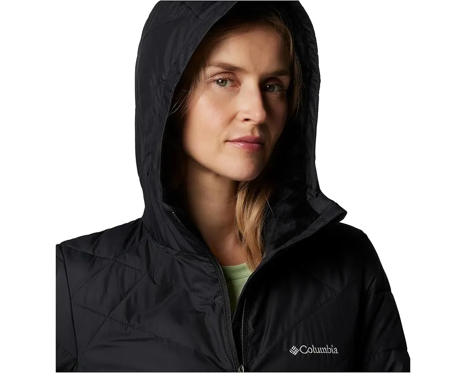 Длинная куртка Columbia Heavenly с капюшоном и подкладкой Omni Heat