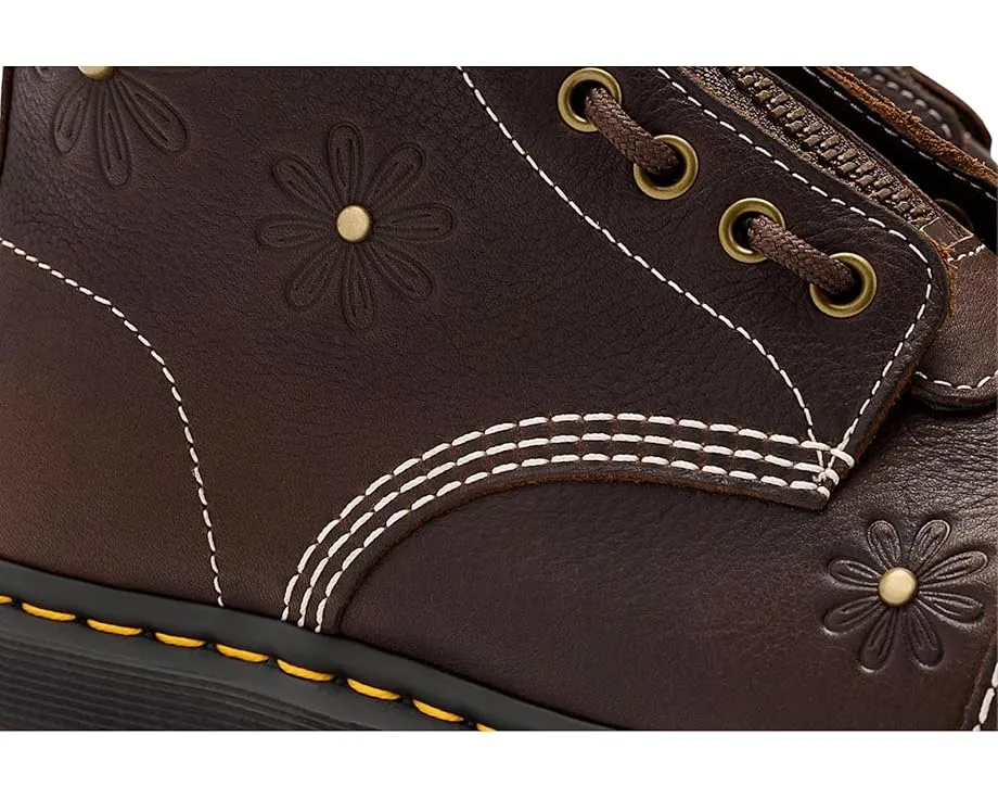 Ботинки Dr. Martens Sinclair Flower на платформе с цветочным принтом и квадратным каблуком