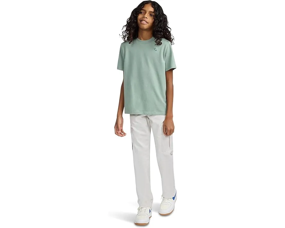 Широкие брюки карго abercrombie kids Loose Clean из прочной ткани dobby