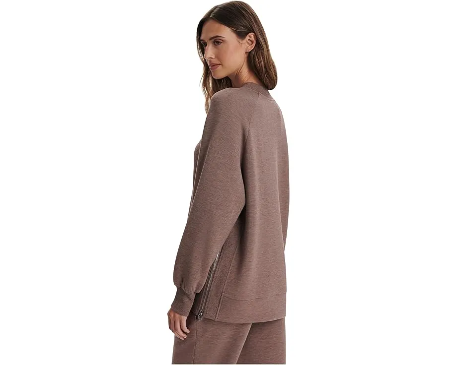 Уютный свитшот Nicole Boyfriend с заниженной линией плеч и молниями от Varley