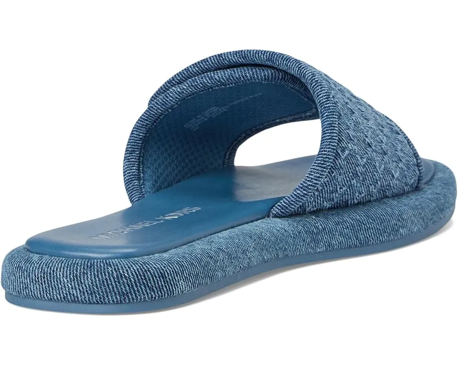 Сланцы Suki Flat с квадратным носком и регулируемой застежкой MICHAEL Michael Kors