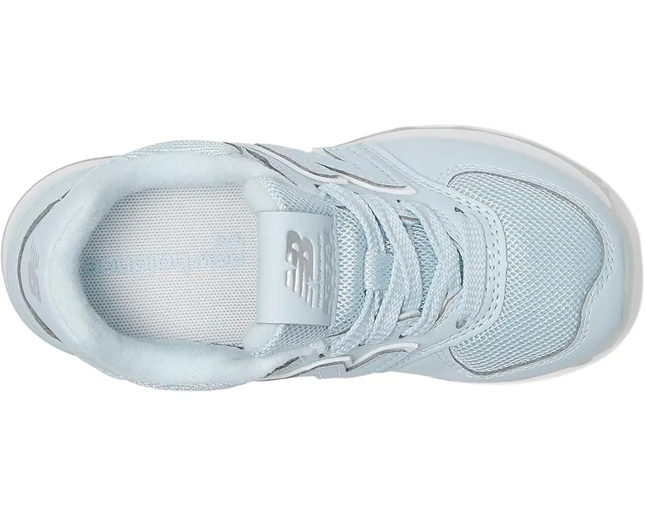 Детские кроссовки New Balance 574 с верхом из замши и сетки
