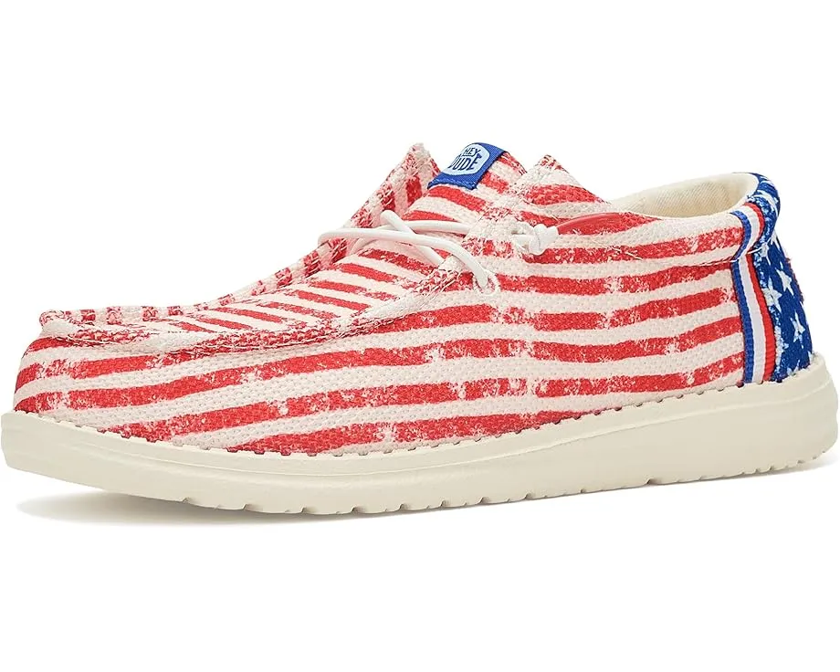 Кроссовки Wally Americana с принтом флага США для детей
