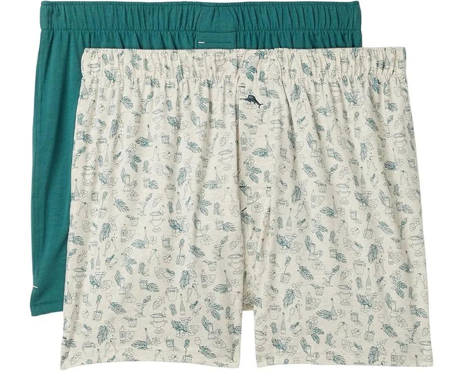 Набор из 2 боксеров Tommy Bahama из хлопка со спандексом