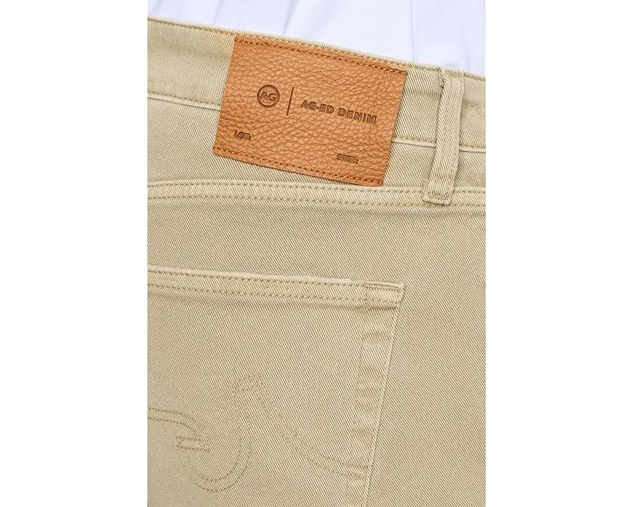 Тонкие прямые джинсы Everett 7 Years Sulfur Valley Tan из мягкого денима от AG Jeans