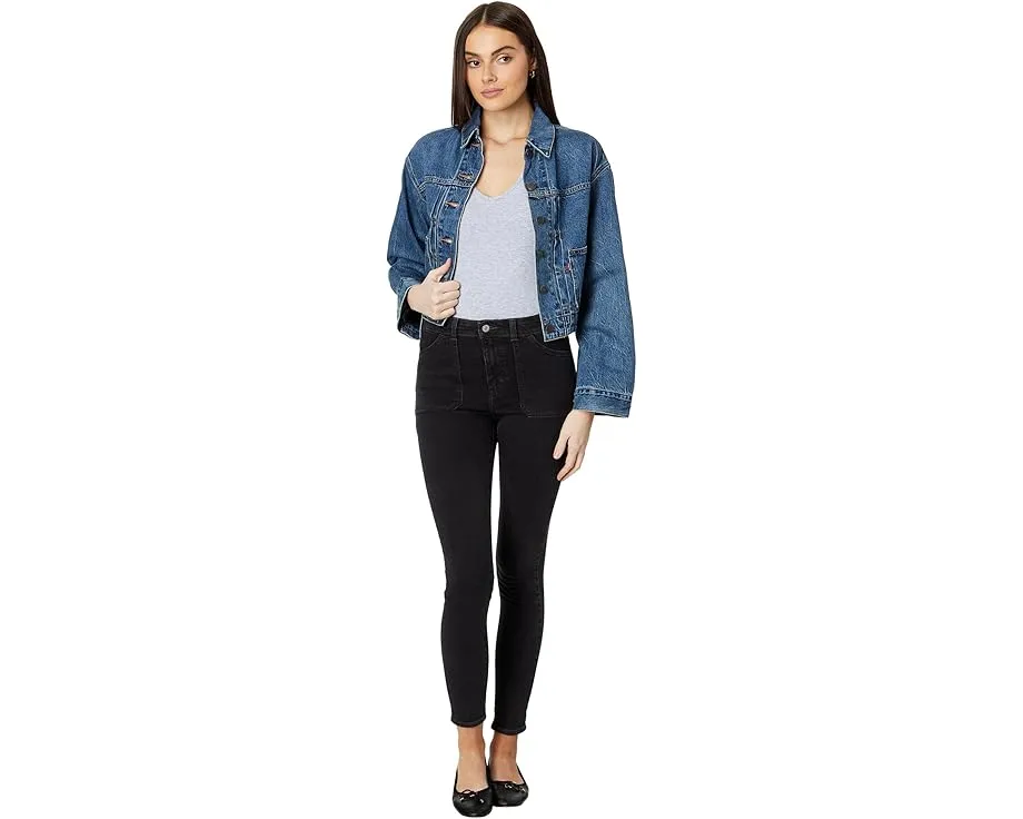 Levi's 721 High-Rise Skinny Utility джинсы скинни с высокой талией