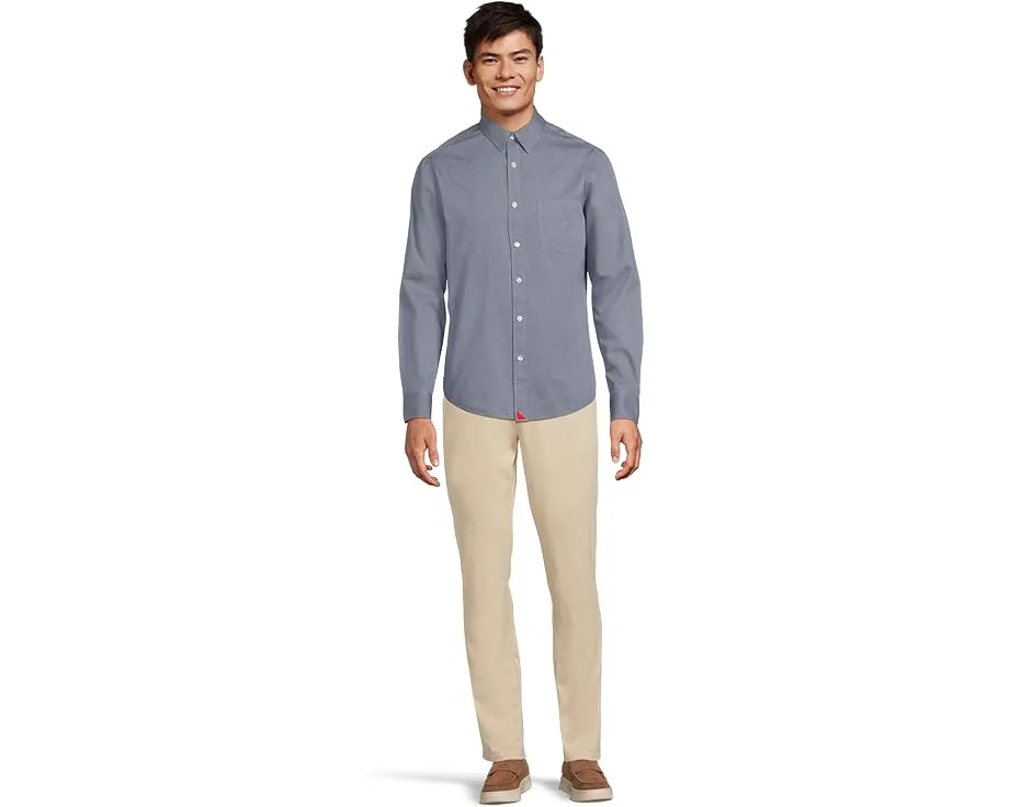 Рубашка UNTUCKit Pio Cesare из немнущегося хлопка с накладным карманом