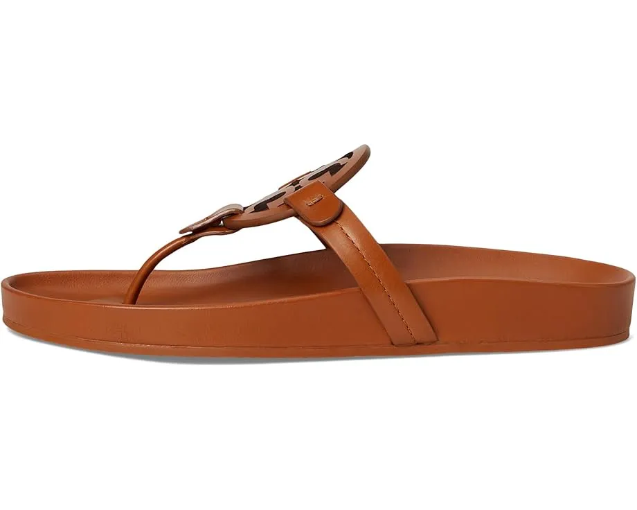 Сандалии Tory Burch Miller Cloud с перемычкой между пальцами и логотипом Double T