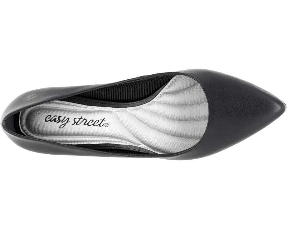 Балетки Easy Street Pointe с зауженным носком на каблуке