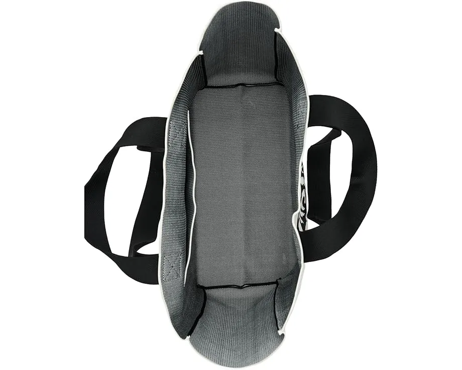 Сумка тоут AllSaints Izzy Heart E/W с графикой в виде сердца и двумя ручками